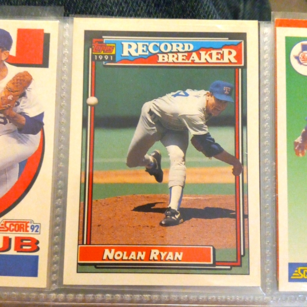 Rare Nolan Ryan Topps baseball card